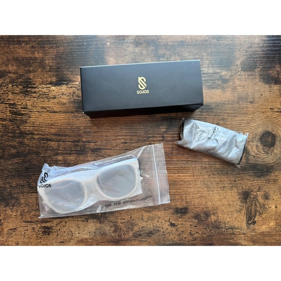 Sojos SJ2163, Classic Square Light Grey/Sunglasses w/ Case NEW - Picture 1 of 6